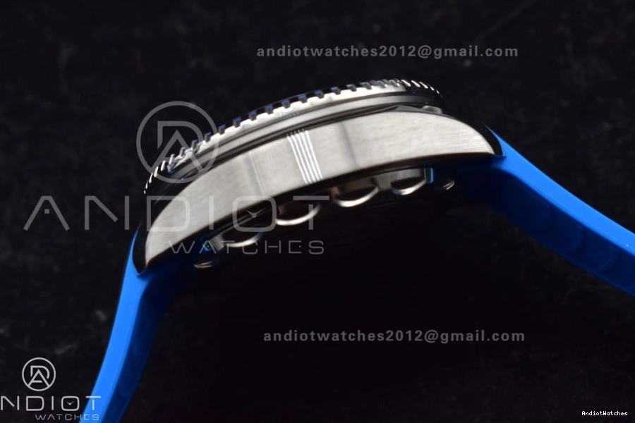 Ultra A 1078 Strap TF Edition Versatile SS 6000M Dial Best Black 1:1 on White Ceramic Deep Seamaster Rubber Bezel Blue 0113